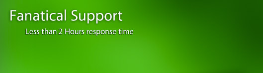 Netroomz has less than 2 hours response time and 24/7 support!